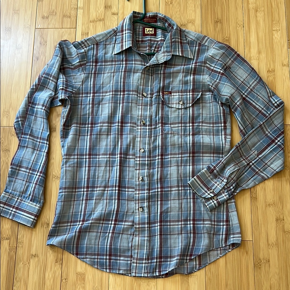 Vintage Lee Men’s Westernwear Button-Down Men’s Shirt
